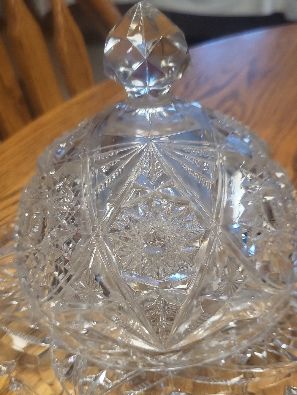 ABCG With Butter Plate Beautiful Antique Butter/Cheese Dish 1880-1910 Rare Find - Picture 2 of 6